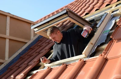 Pose de fenêtres de toit Velux à Chauffry